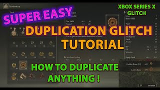 ELDEN RING DUPLICATION GLITCH TUTORIAL FOR XBOX HOW TO DUPLICATE RUNES IN ELDEN RING ON CONSOLE XBOX