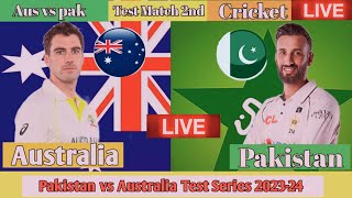 Live Match Today Pakistan vs Australia PTV Sports Live Pak vs Aus test Match 2nd day 2 Live Cricket