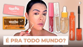 Testei MELU e ME SURPREENDI | A linha MAIS BARATA ainda da RUBY ROSE é para todos? | Parte 1 #melu