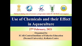 Use of Chemicals and their Effect in Aquaculture