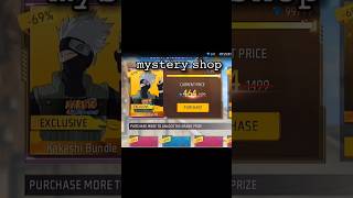 Finally, Got Kakashi bundle in mystery shop 😛 #freefire #ffshorts  #shorts#youtubeshorts #shortsfeed