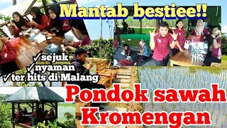 Pondok SaWah KromenGaN!! Cafe terhits wajib di kunjungi, asri nyaman kekinian