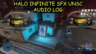 Halo Infinite UNSC Audio Log Sound