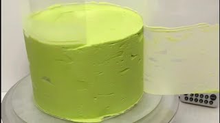 Is frosting cakes the worst? (Cake ring hack)