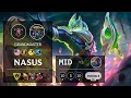 Nasus Mid vs Yasuo - NA Grandmaster Patch 11.9