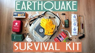 Earthquake Survival Kit 2020; A Los Angeles Necessity