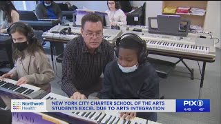 NYC charter school students excel thanks to integrated arts program