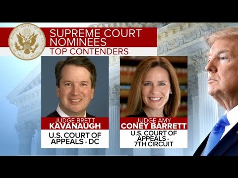 Trump Interviews 4 Candidates For Supreme Court - YouTube