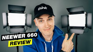Best Lighting for YouTube Videos Under $150? (Neewer 660 LED Panel Review)