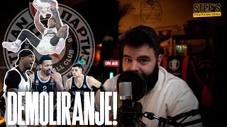 ⚫️⚪️ PARTIZAN DEMOLIRAO ASVEL U GOSTIMA SA +31 ⚪️⚫️