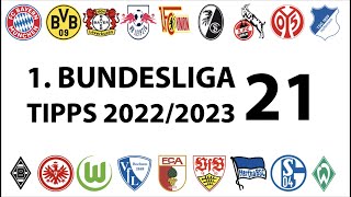 Bundesligatipps 1.Liga - 21.Spieltag - Saison 2022/2023