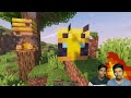 தேன் எடுத்தல் மற்றும் குதிரை சவாரி day 10 in minecraft tamil