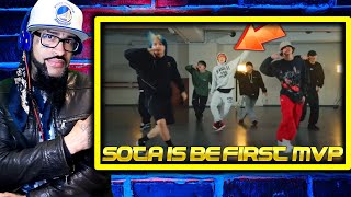 SOTA AIN'T PLAYINIG AROUND! | BE:FIRST / Boom Boom Back -Dance Practice- REACTION 👍