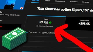 How much YouTube paid me for 53 million views on a Short
