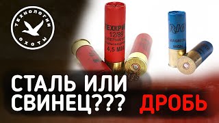 Свинцовая или стальная дробь❓ Что выбрать❓