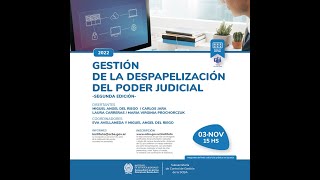 GESTIÓN DE LA DESPAPELIZACIÓN DEL PODER JUDICIAL (Segunda edición)
