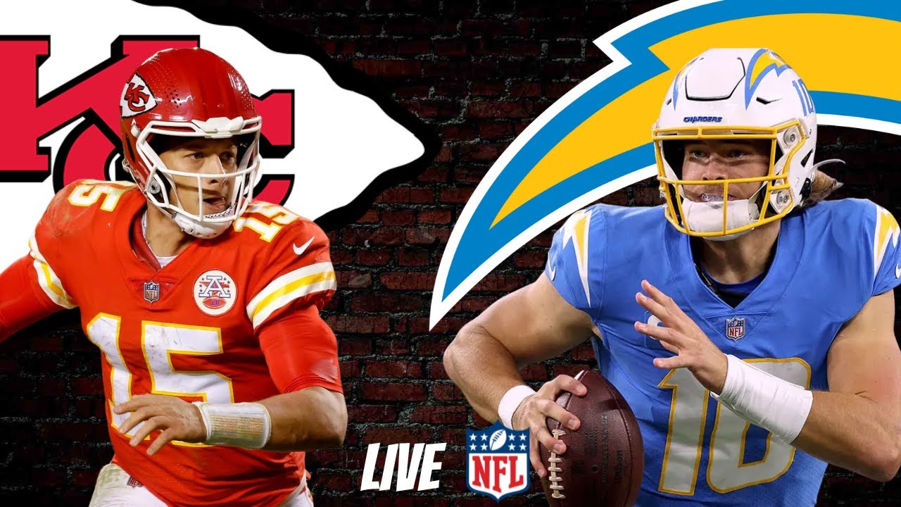 Kansas City Chiefs Vs Los Angeles Chargers Live Game Play By Play - YouTube