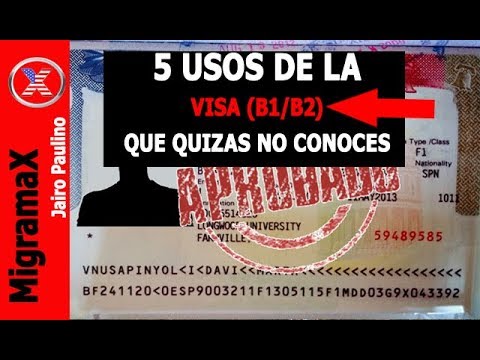 5 Usos (SECRETOS) De La VISA (B1/B2) - YouTube