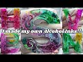 I made my own Alcohol Inks! Resin for Beginners • You don't need to buy anymore! Resin art and craft