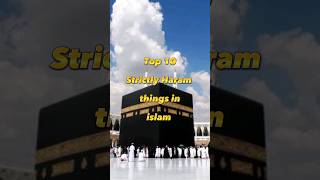 Top 10 haram things in islam ☪️ #shorts #viral #islam #top10