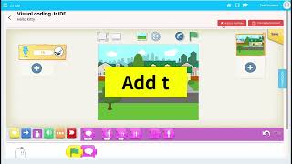 How to create Visual Coding Junior projects using CS Lab