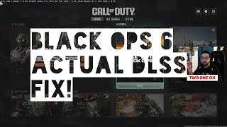 COD BLACK OPS 6 ACTUAL DLSS FIX? DLSS ISSUE RESOLVED! GUIDED FIX FOR PC  ULT/GAMEPASS USERS