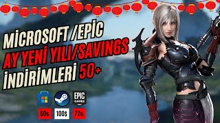 Epic Games Epic Savings ve Microsoft Store Ay Yeni Yılı İndirimleri - KAÇIRILMAYACAK 50+ OYUN