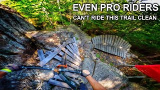 Riding The Hardest Tech Trail in The Northeast | Mountain Biking Magneto \u0026 Velociraptor SDM Quebec