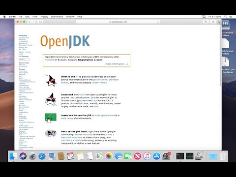 How to Install OpenJDK 11 in MAC macOS Mojave - 2019 How to Install OpenJDK 11 in MAC macOS Mojave - 2019