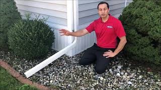 Use Downspout Extensions To Direct Water Away From Your Home To Prevent Basement Water Damage