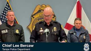 Chief Bercaw Provides Preliminary Update on Violent Incidents that led to Officer-Involved Shooting