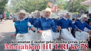 Meriah, lomba gerak jalan diikuti 150 peserta ||@KZ CHANNEL0079