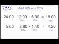 how to calculate percentages in your head