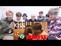 Bts reaction to jirose kiss moments [fanmade]