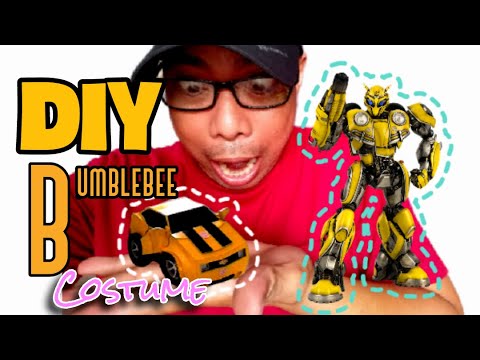 DIY Bumblebee Costume By The MARINS!!!! - YouTube