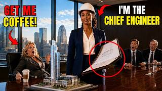 She Demanded the Black Engineer Bring Coffee — She Came Back as the Chief Engineer