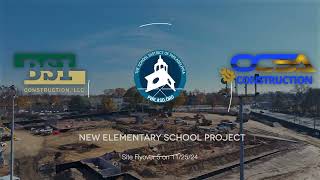 Thomas Holme Elementary School in Philadelphia, Pennsylvania - Flyover 5