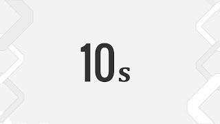 10 Second Timer (Basic White)