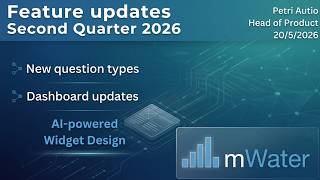 mWater Features Webinar: Dashboard Updates, New Question Types & AI-Powered Design