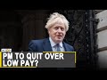 British Prime Minister Boris Johnson mulling resignation due to low salary | World News | WION News