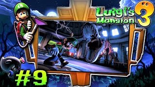¡Un duelo prehistorico Luigi Vs T-Rex! - Gameplay #09 | Luigi's Mansion 3『Guía 100%』Español