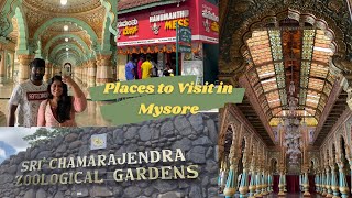 Places to visit in Mysore | Mysore Zoo | Mysore Palace | Mysore Hanumanthu Hotel | Mysore Vlog -2