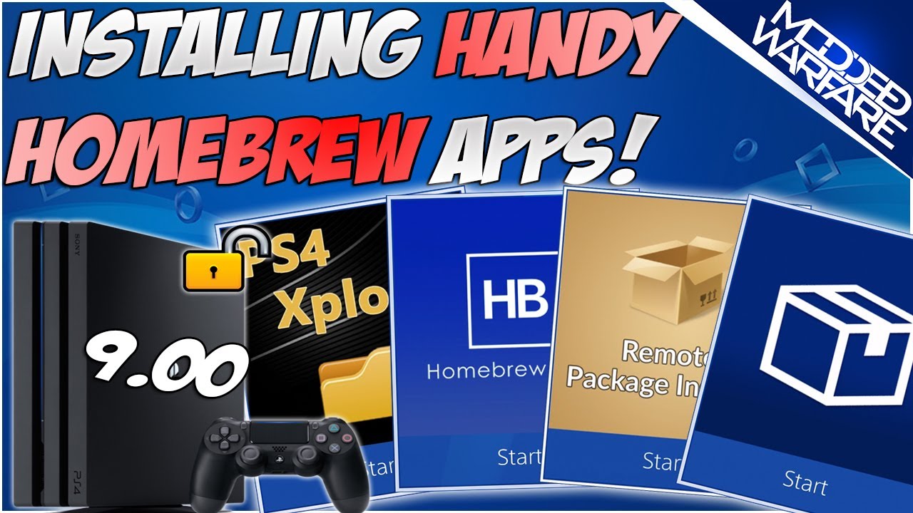 (EP 3) Install & Setup Useful Homebrew Apps On PS4 (9.00 Or Lower ...