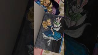Alice in Wonderland?🐇🍄 #creative #art #disney