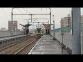 旭川四条駅　回送　h100　旭川運転所→旭川　サービスホーン＆ホイッスル