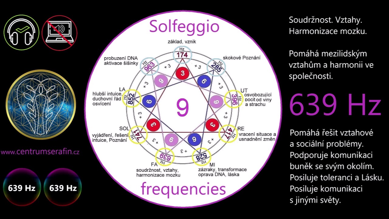 SOLFEGGIO FREQUENCIES 639 Hz - YouTube