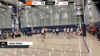 8 Kills vs Turlock  Crush 17 Ari   Isabel Adam highlights   Hudl