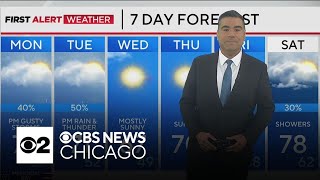 Severe storms approach Chicago area