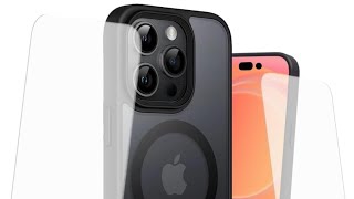 OKIMI YONI Complete Protection Set Premium Magnetic Black iPhone 15 Pro Case