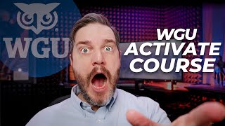 2025 WGU How to Activate Course and Register Courses #wgu #course #college